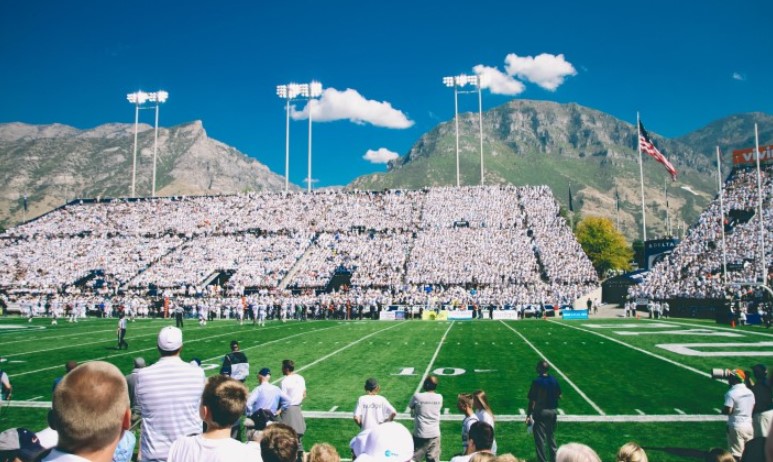 What is really a blackout in a football game